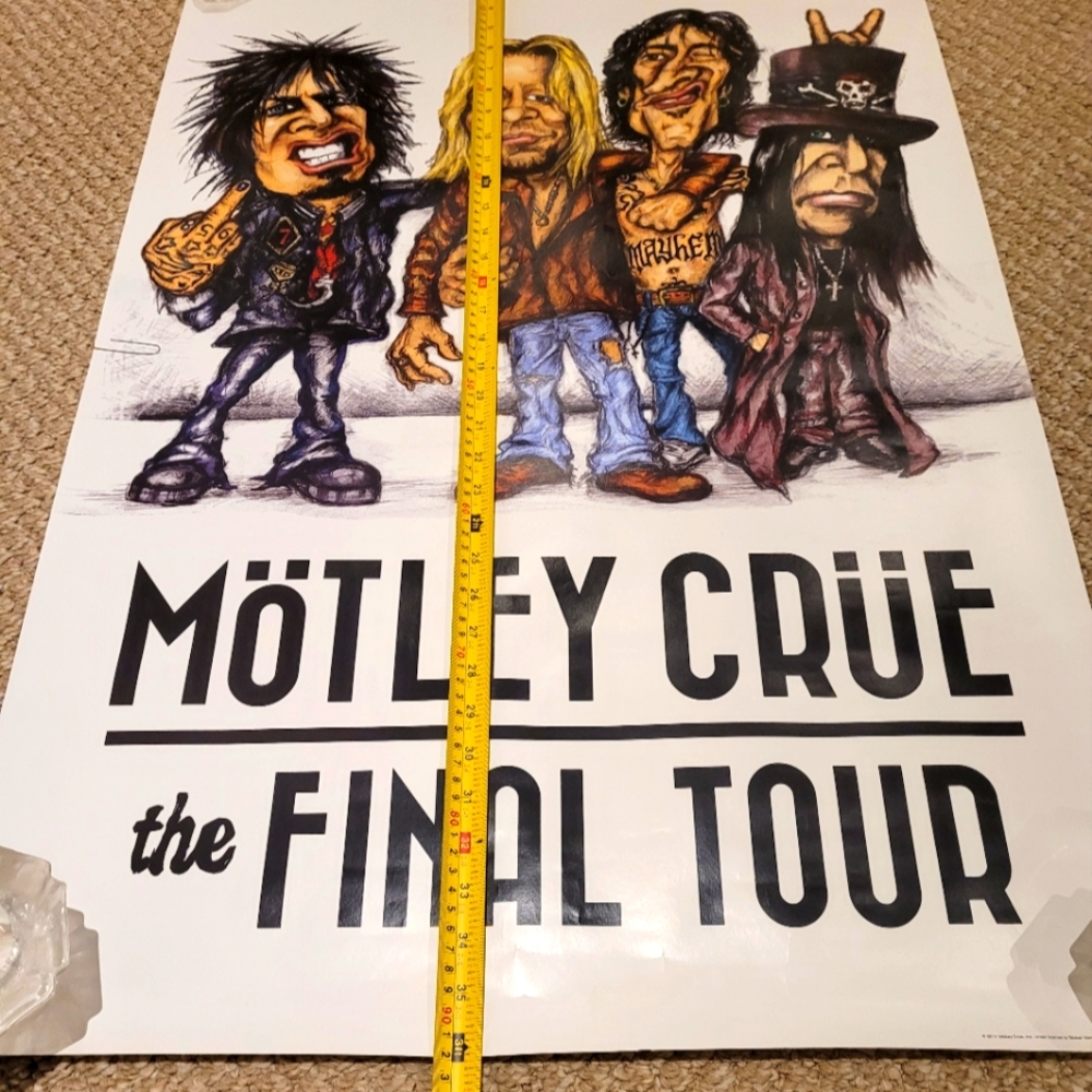 Motley Crue Final Tour poster